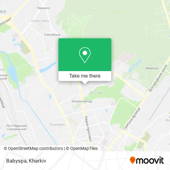 Карта Babyspa