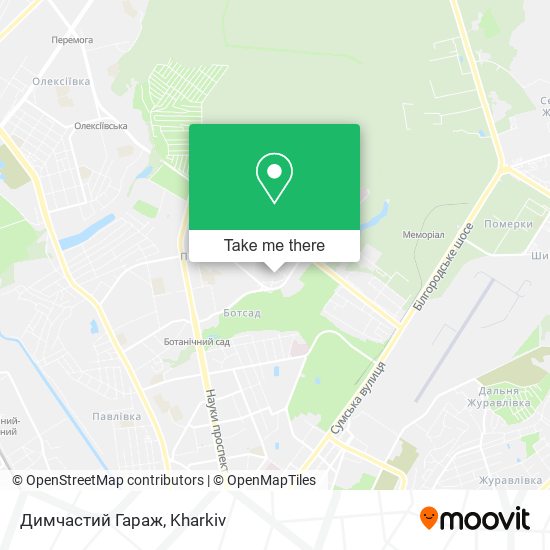 Карта Димчастий Гараж