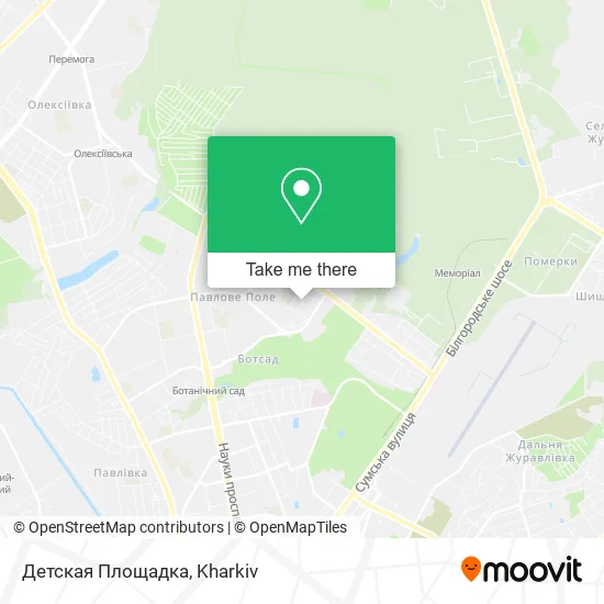 Карта Детская Площадка