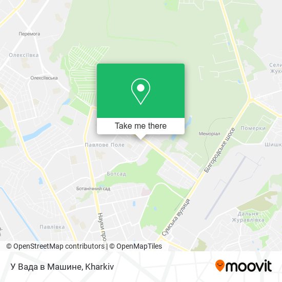У Вада в Машине map