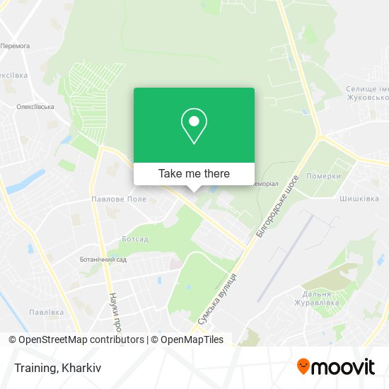 Карта Training