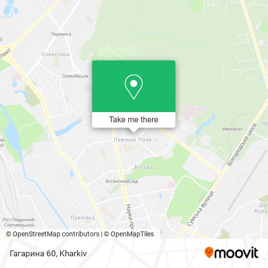 Гагарина 60 map