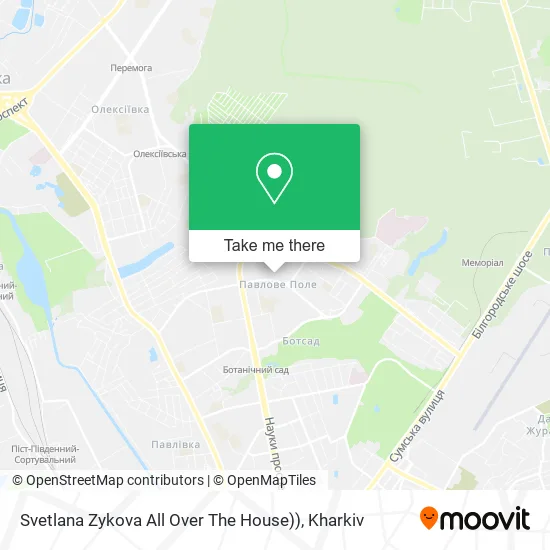 Svetlana Zykova All Over The House)) map