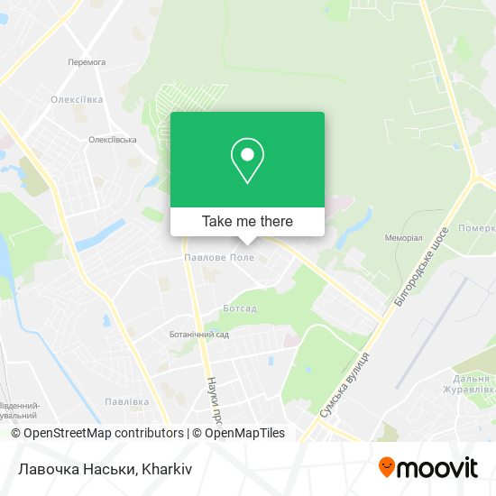 Лавочка Наськи map