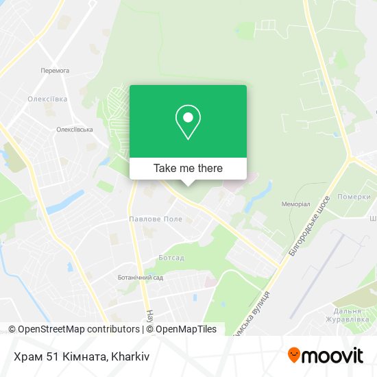 Карта Храм 51 Кімната