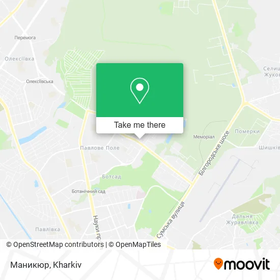 Карта Маникюр