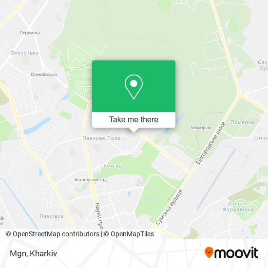 Карта Mgn