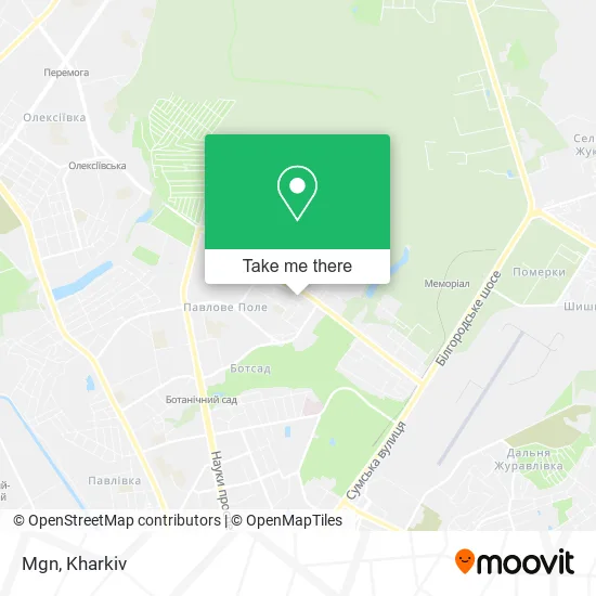 Карта Mgn