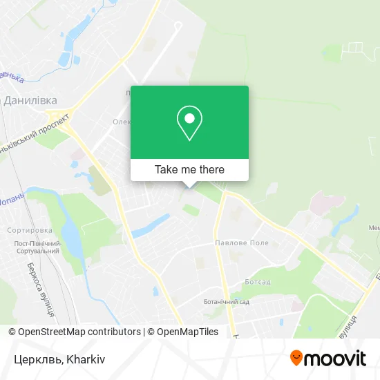 Карта Церклвь