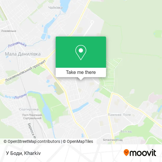 Карта У Боди