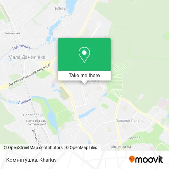 Карта Комнатушка
