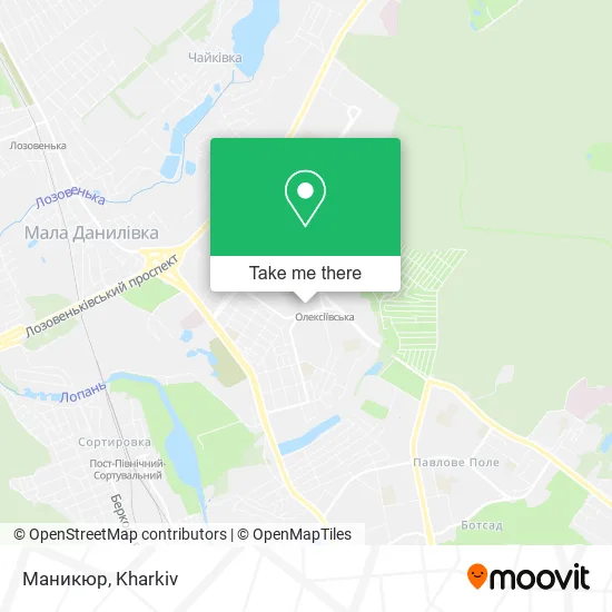 Карта Маникюр