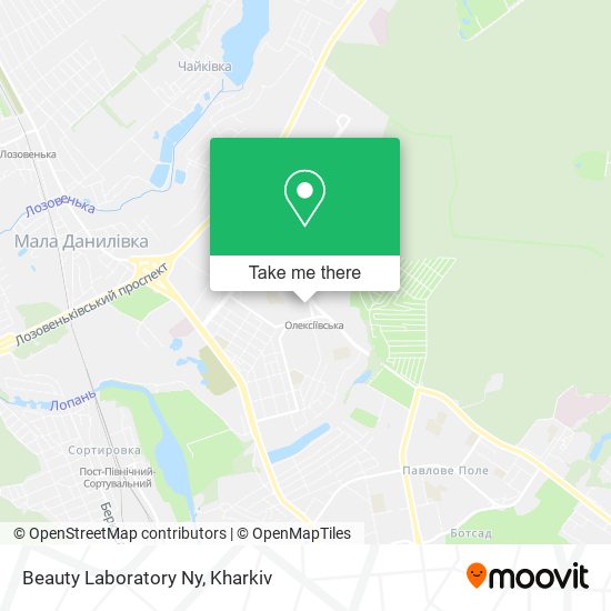 Карта Beauty Laboratory Ny