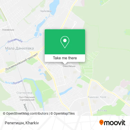 Карта Репетишн