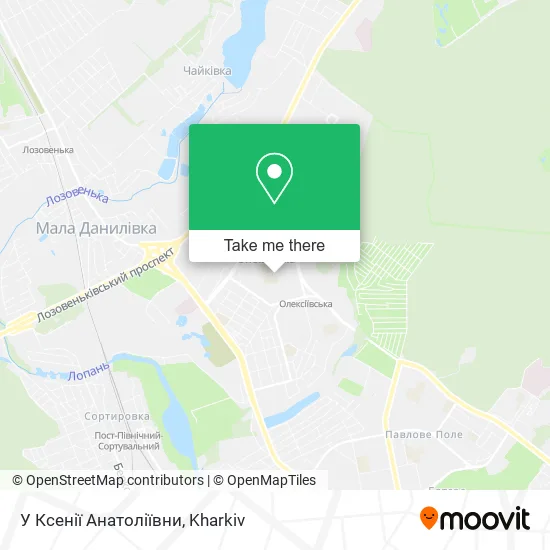 У Ксенії Анатоліївни map