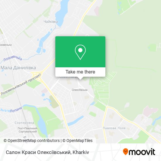 Салон Краси Олексіївський map