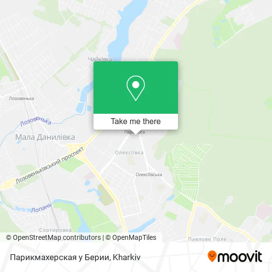 Карта Парикмахерская у Берии