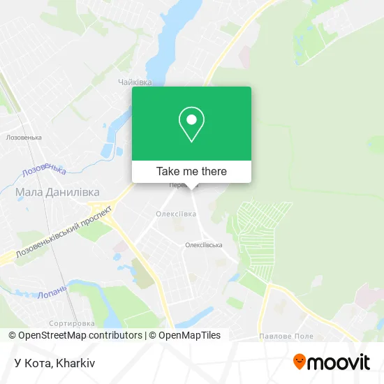 Карта У Кота