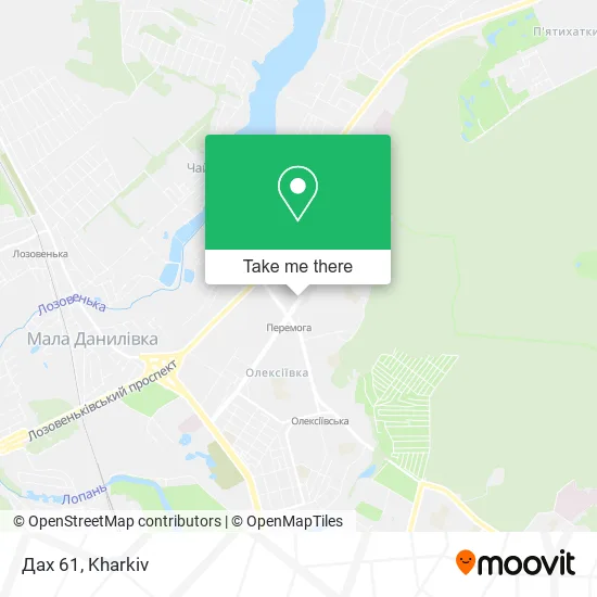 Карта Дах 61