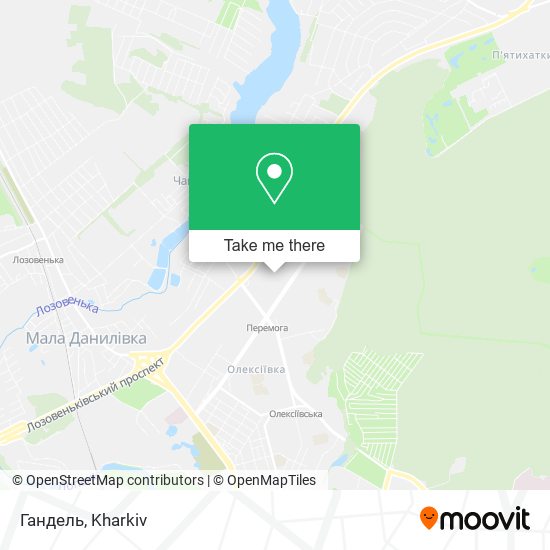 Гандель map