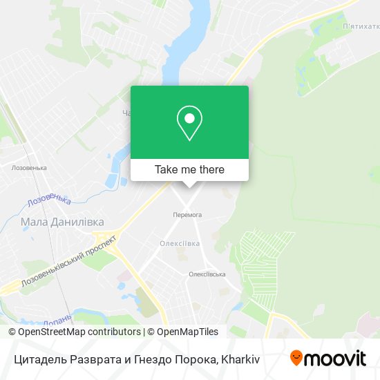 Цитадель Разврата и Гнездо Порока map