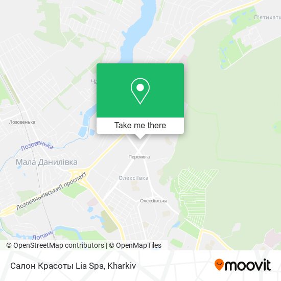 Карта Салон Красоты Lia Spa