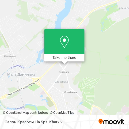 Карта Салон Красоты Lia Spa