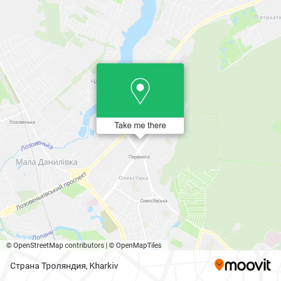 Карта Страна Троляндия