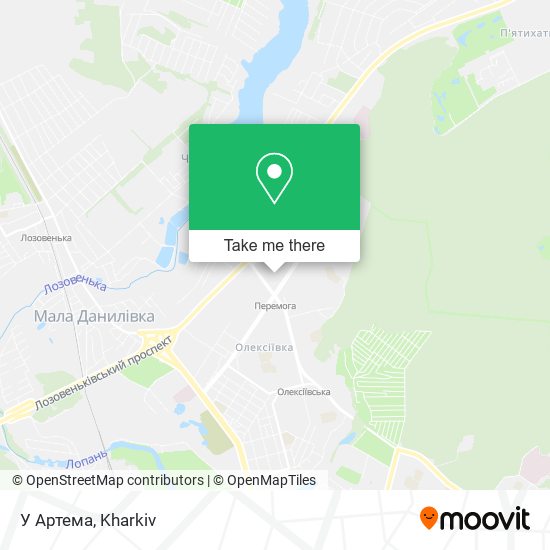 Карта У Артема