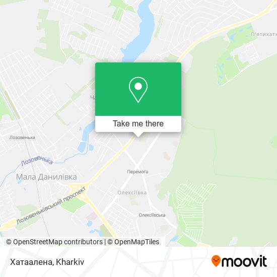 Хатаалена map