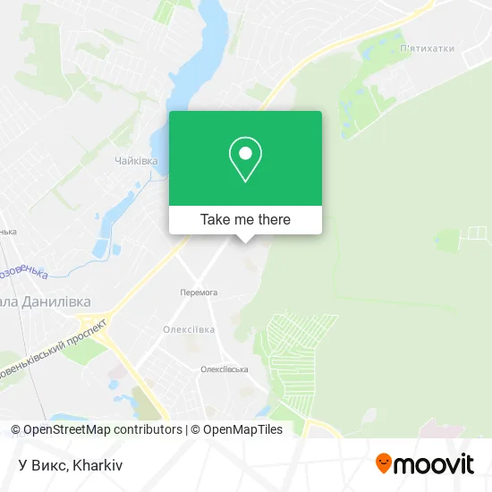 Карта У Викс