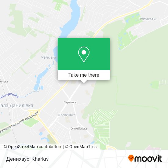 Денихаус map