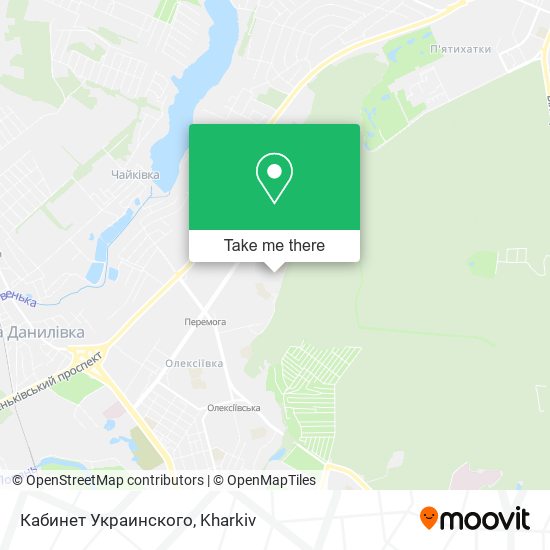 Кабинет Украинского map