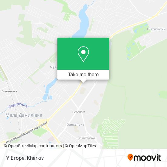 Карта У Егора