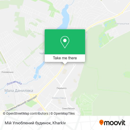 Карта Мій Улюблений будинок