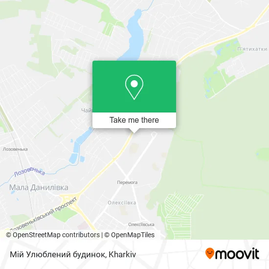 Карта Мій Улюблений будинок