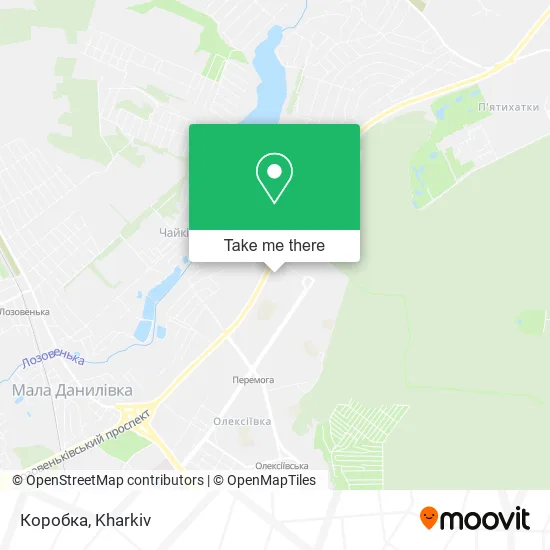 Карта Коробка