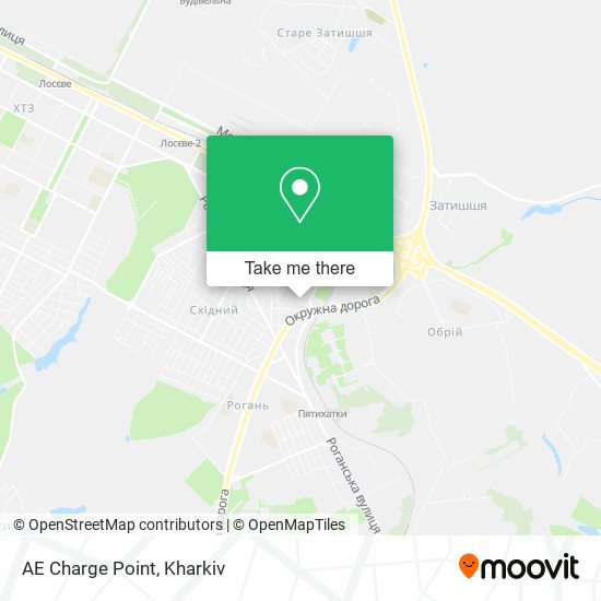 AE Charge Point map