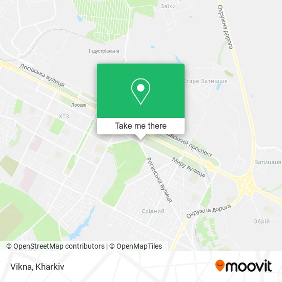 Карта Vikna