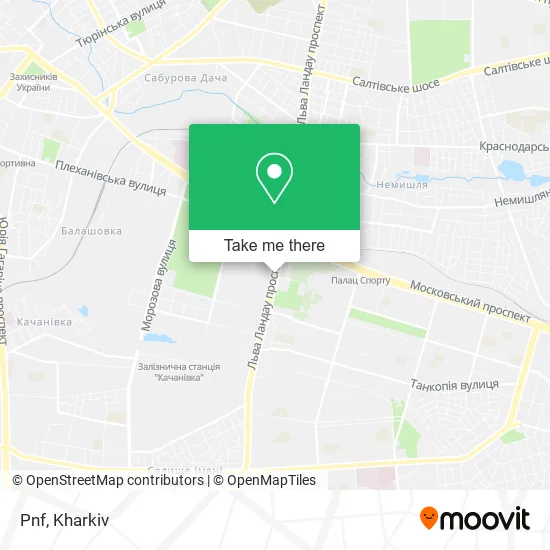 Карта Pnf