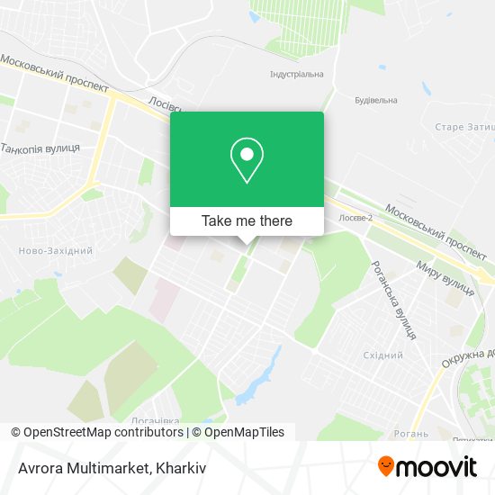 Карта Avrora Multimarket