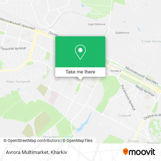 Карта Avrora Multimarket