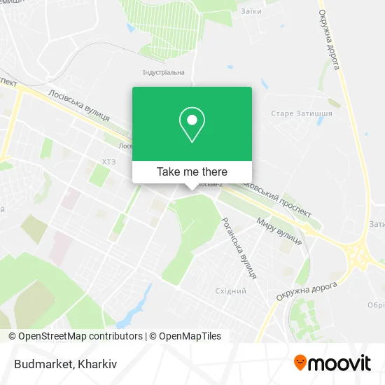 Карта Budmarket