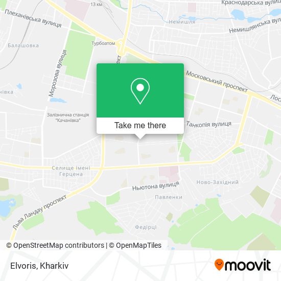 Карта Elvoris