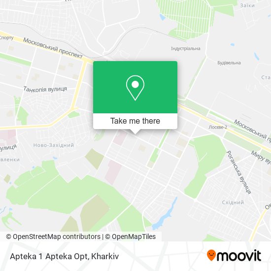 Карта Apteka 1 Apteka Opt