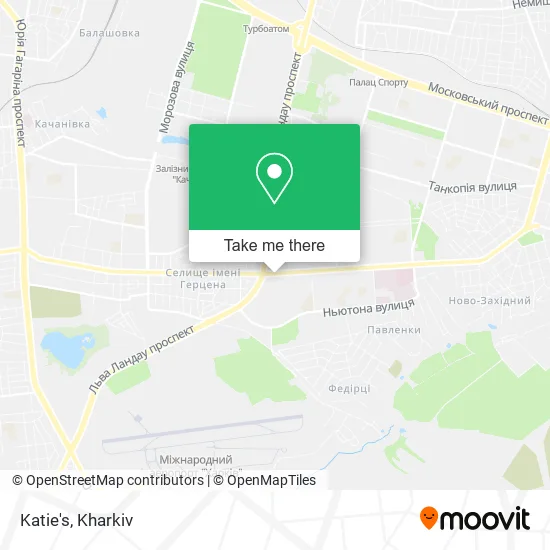 Карта Katie's