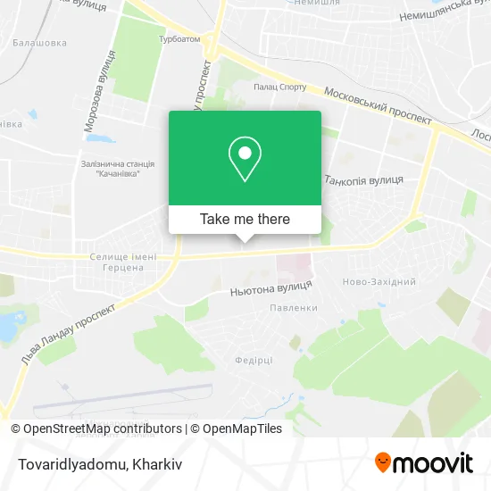 Карта Tovaridlyadomu