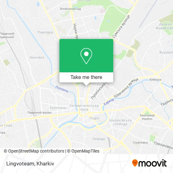 Карта Lingvoteam