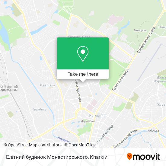 Елітний будинок Монастирського map