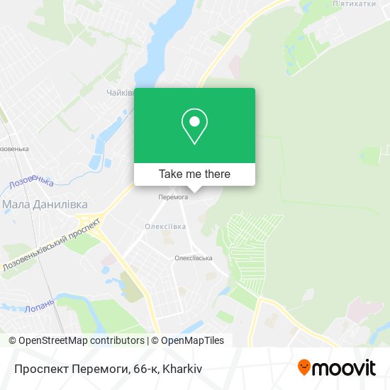 Проспект Перемоги, 66-к map